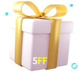 Receba seus bônus de boas-vindas no 5FF